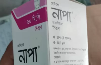 নাপা: বেক্সিমকোর তৈরি সিরাপ সেবন করে দুই শিশুর মৃত্যুর অভিযোগ, সারা দেশ থেকে ঔষধটির একটি ব্যাচের নমুনা সংগ্রহ করে পরীক্ষার নির্দেশ