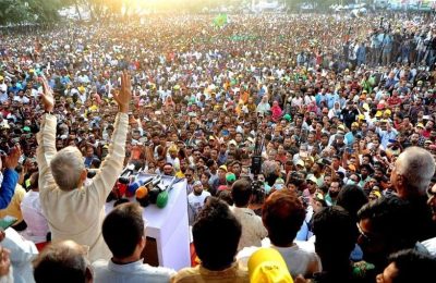 সিলেটে বিএনপি’র সমাবেশে মানুষের ঢল