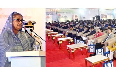 অভ্যন্তরীণ বাজার সম্প্রসারণ ও জনগণের ক্রয়ক্ষমতা বাড়াতে পদক্ষেপ গ্রহণের আহবান জানালেন প্রধানমন্ত্রী