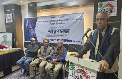 নষ্ট স্রোতের বিপরীতে শোষণহীন, অসাম্প্রদায়িক সমাজ গড়ার সংগ্রামে অগ্রসৈনিক ছিলেন উজ্জ্বল শিকদার