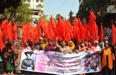 সর্বক্ষেত্রে নারী পুরুষের বৈষম্যের অবসান চাই  -বাংলাদেশ ট্রেড ইউনিয়ন কেন্দ্রের আন্তর্জাতিক নারী দিবস উদযাপন