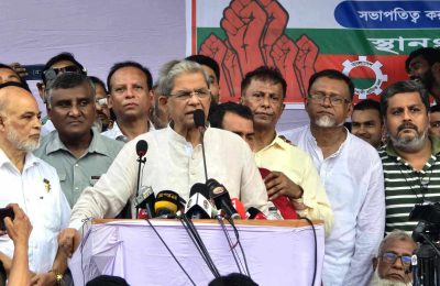 গার্মেন্ট শিল্প রক্ষায় টাস্কফোর্স গঠনের দাবি মির্জা ফখরুলের